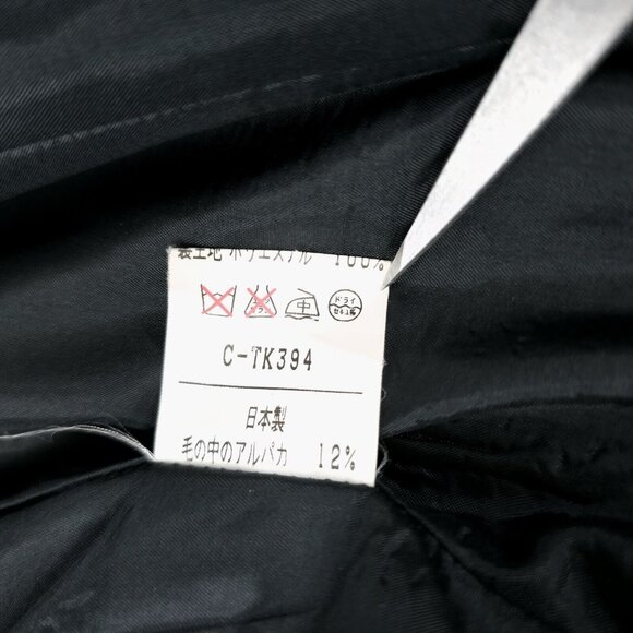 HANAE MORI Black White Tweed Blazer Jacket Size 9A3 - XS - Picture 11 of 12